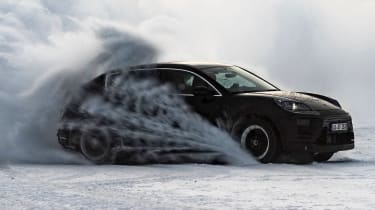 Porsche Macan EV prototype