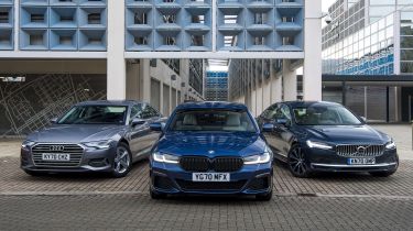 BMW 530e vs Audi A6 TFSI e vs Volvo S90 Recharge