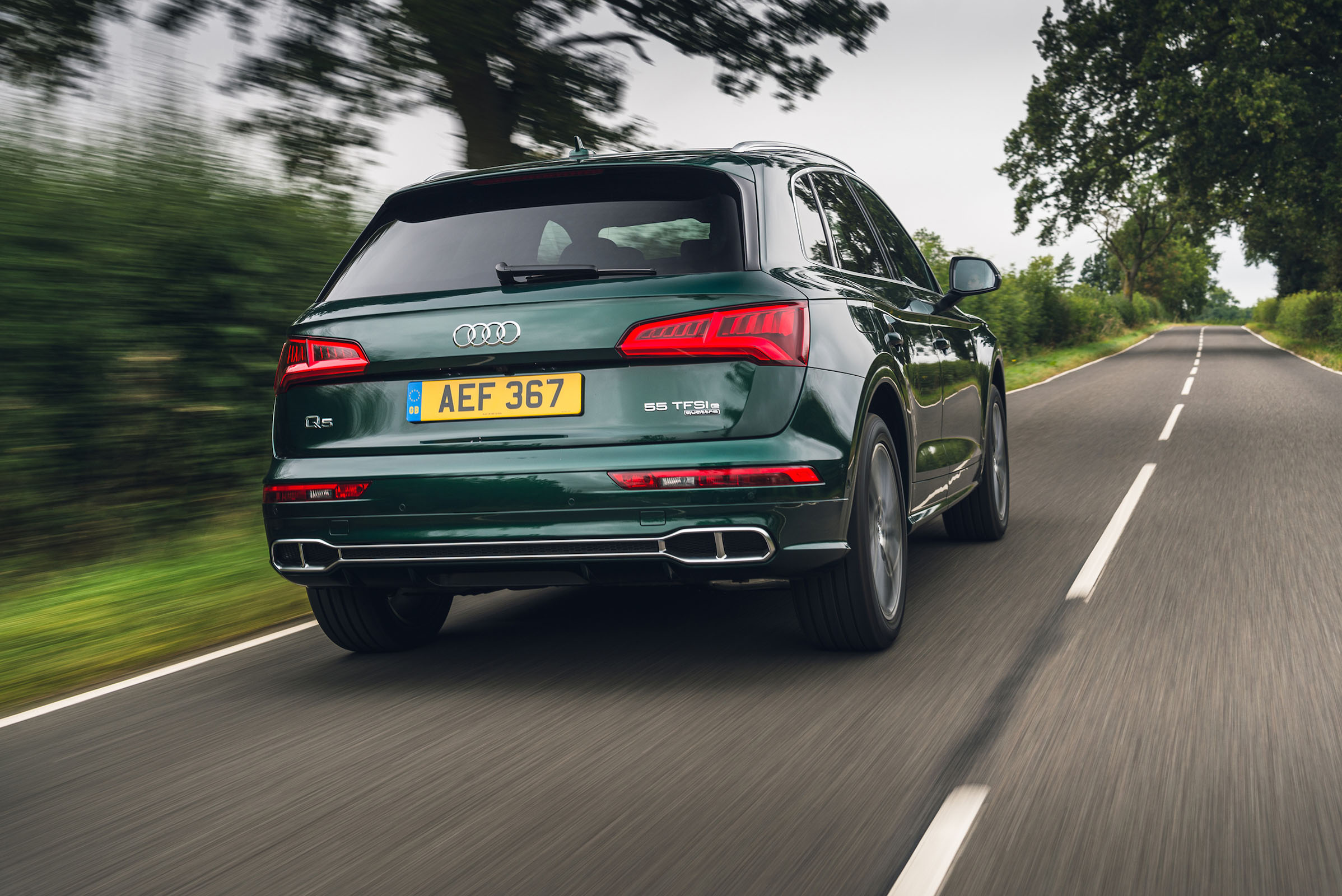 Audi Q5 hybrid running costs DrivingElectric