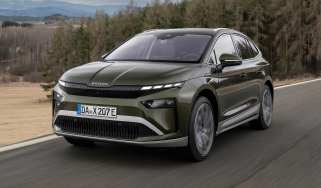 Skoda Enyaq - front tracking