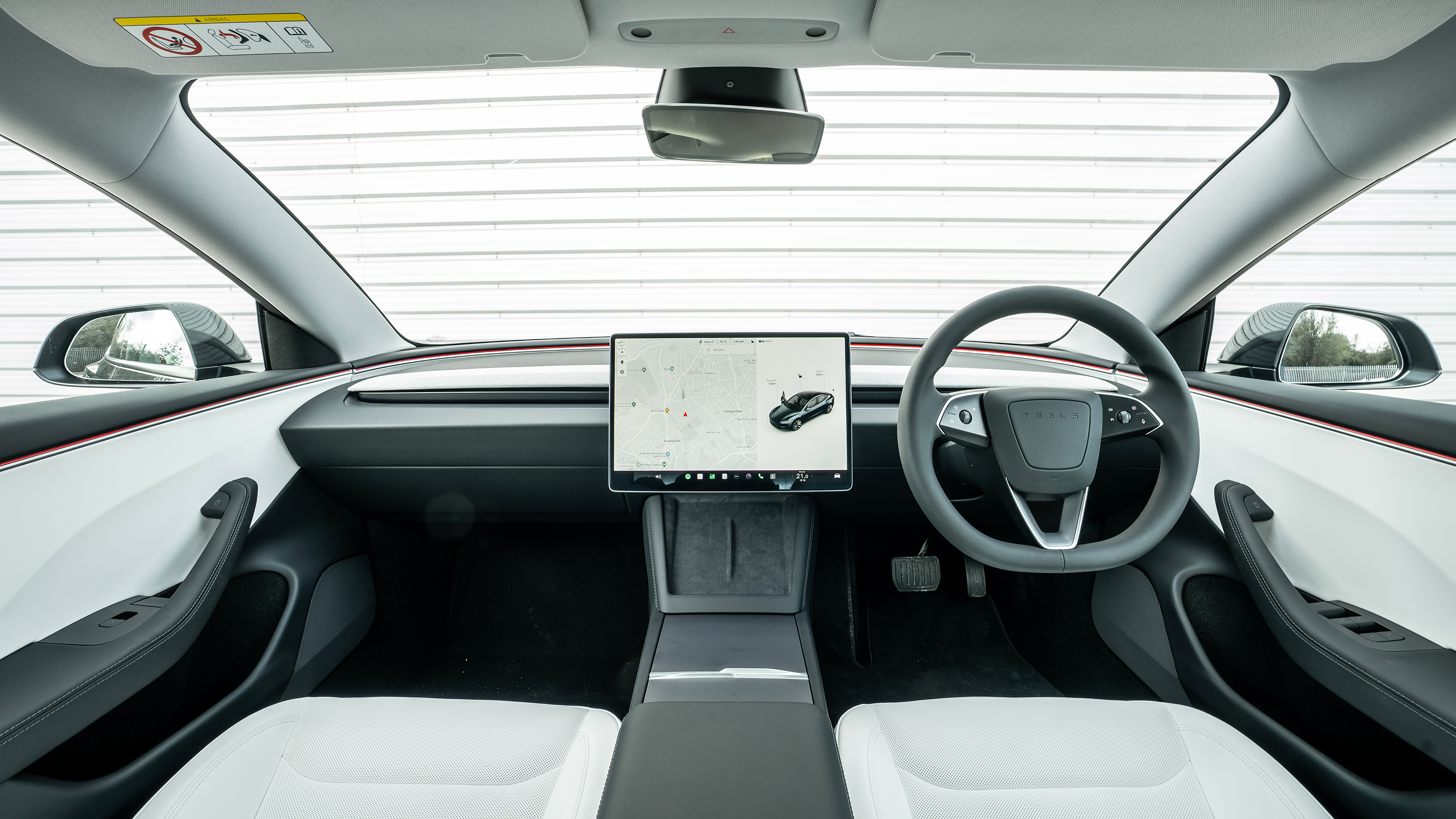 Tesla Model 3 review - Interior & comfort 2024