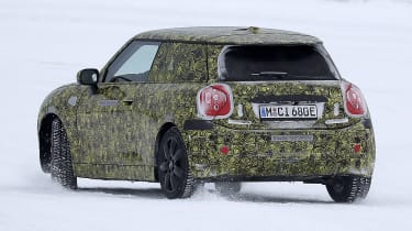 New MINI Electric spy shot