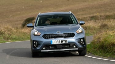 Kia Niro PHEV front cornering