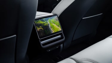 2024 Tesla Model 3 - rear screen