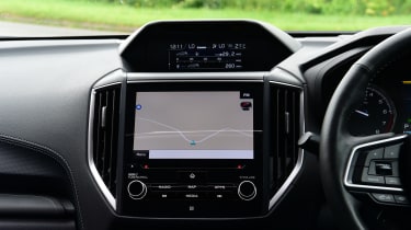 Subaru Forester SUV infotainment screen