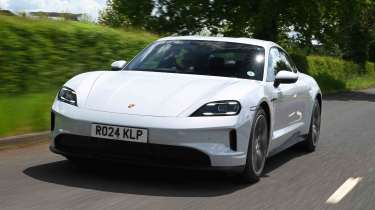 Best electric company cars - Porsche Taycan