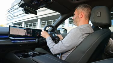 BMW i5 - driving