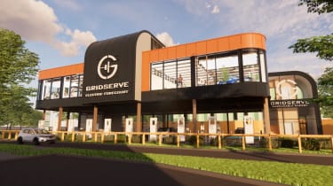 Gridserve Electric Forecourt Gatwick
