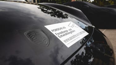 Porsche Macan EV prototype - badge