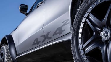 Elektromobilität wird abenteuerlustig. Die Fahrzeugstudie Mercedes-Benz EQC 4x4² Electric luxury goes off-road. The Mercedes-Benz EQC 4x4² vehicle study 