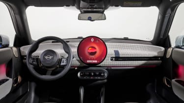 MINI Cooper Electric - dashboard vivid