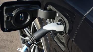 BMW X5 charging port