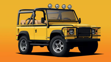 Twisted Land Rover Defender NAS-E pictures