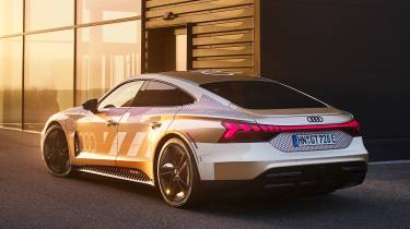 New Audi RS e-tron GT prototype - rear static 